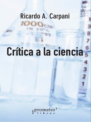 cover image of Crítica a la ciencia